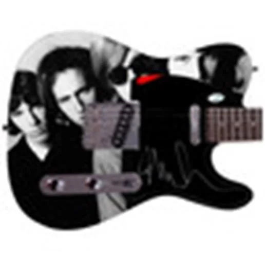 The Doors John Densmore Autographed "Strange Days Serenade" 1/1 Graphics Guitar, изображение 2