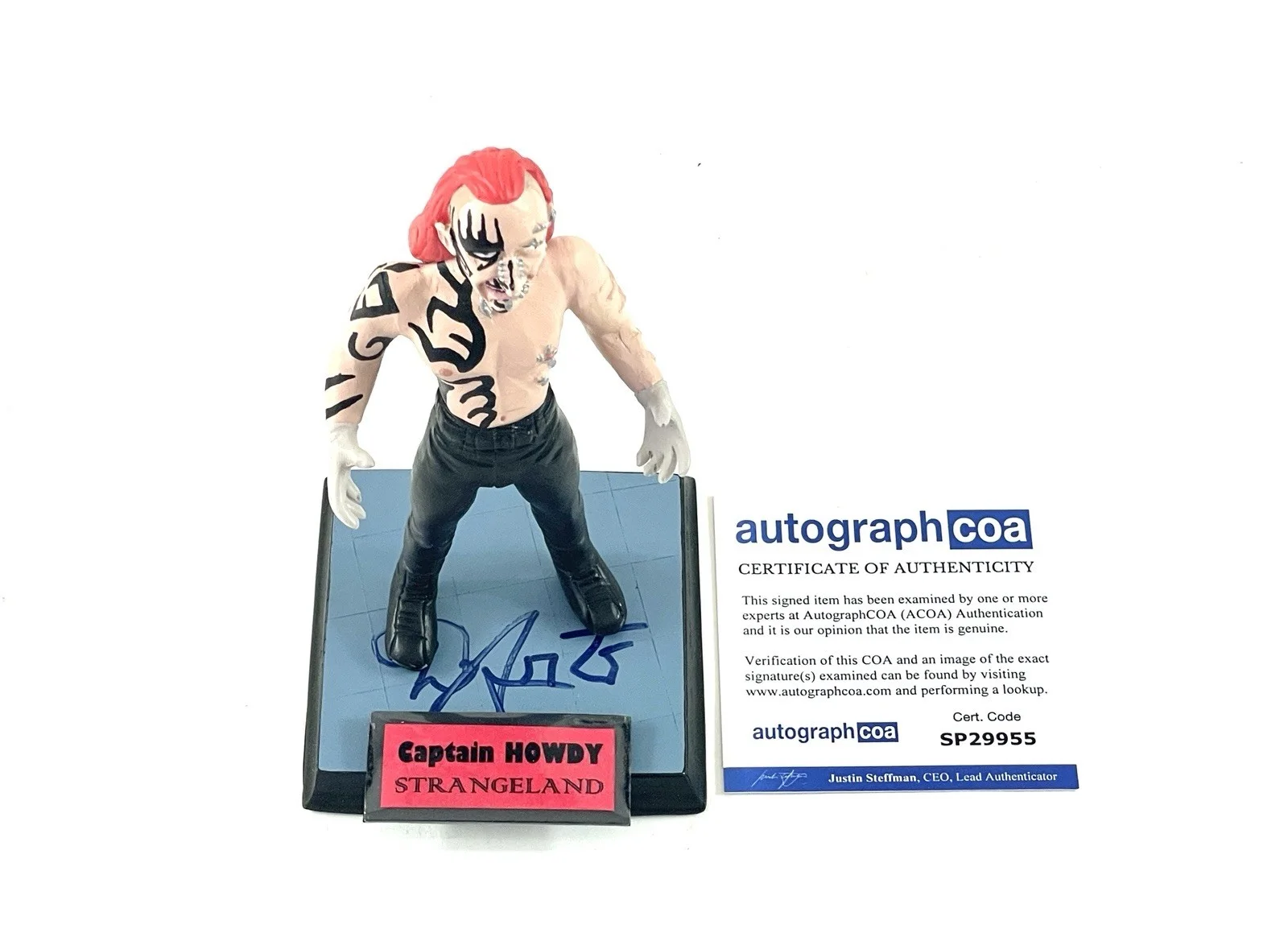 Dee Snider — Dee Snider Autographed Captain Howdy Strangeland Statue Twisted Sister Signed