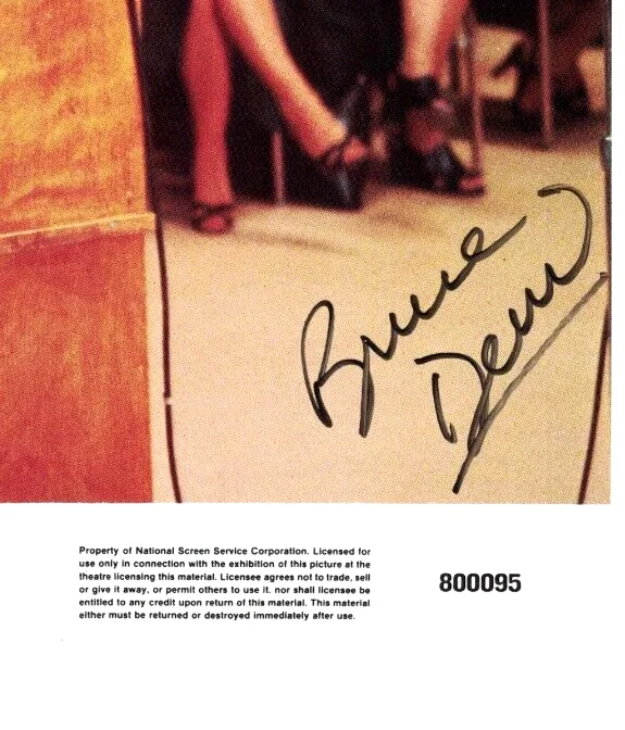 Bruce Dern — BRUCE DERN JSA Autographed 11X14 Lobby Card FREE SHIP! Middle Age Crazy not PSA, image 2