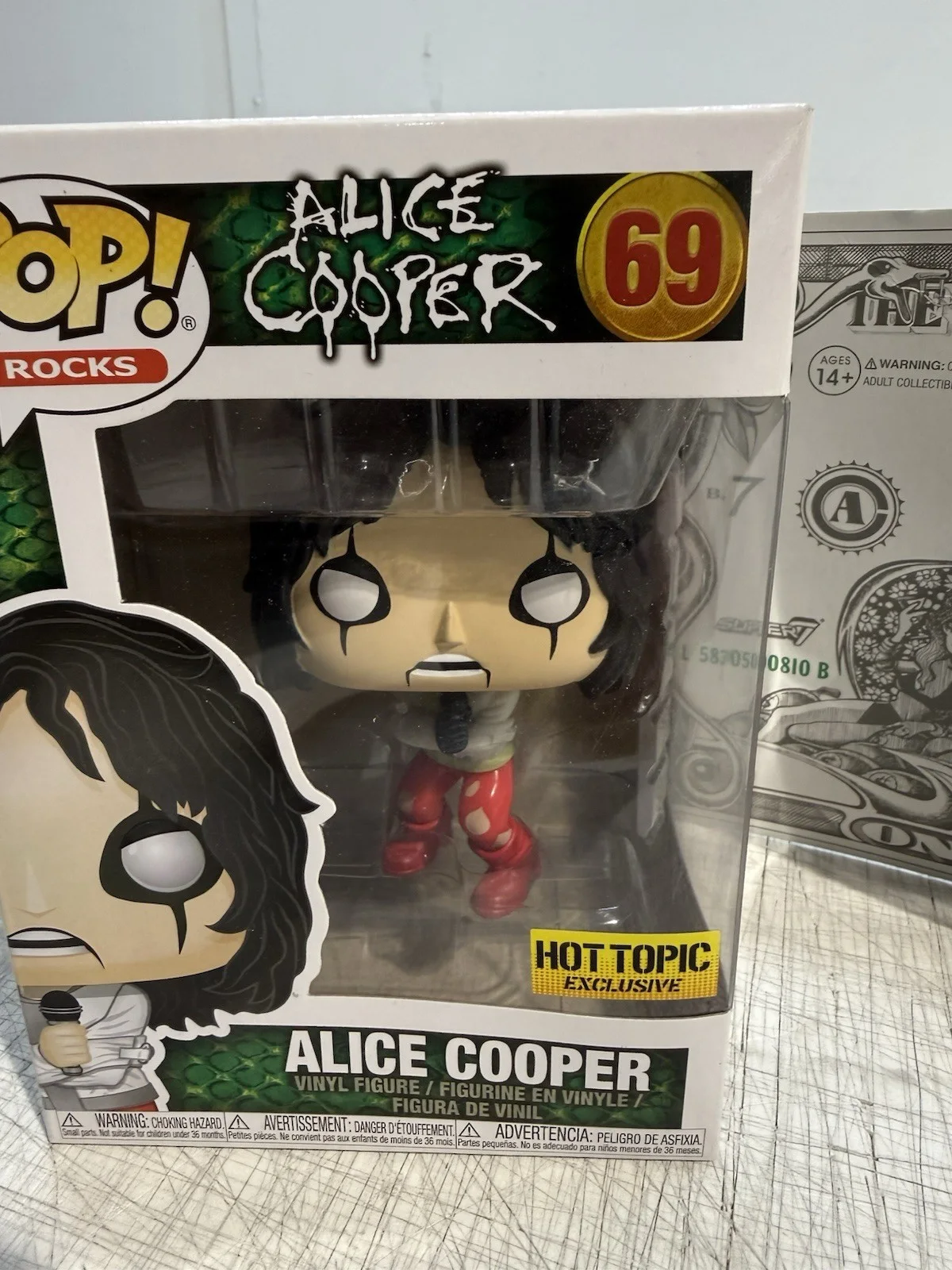 alice cooper action figure Funko Pop, image 5
