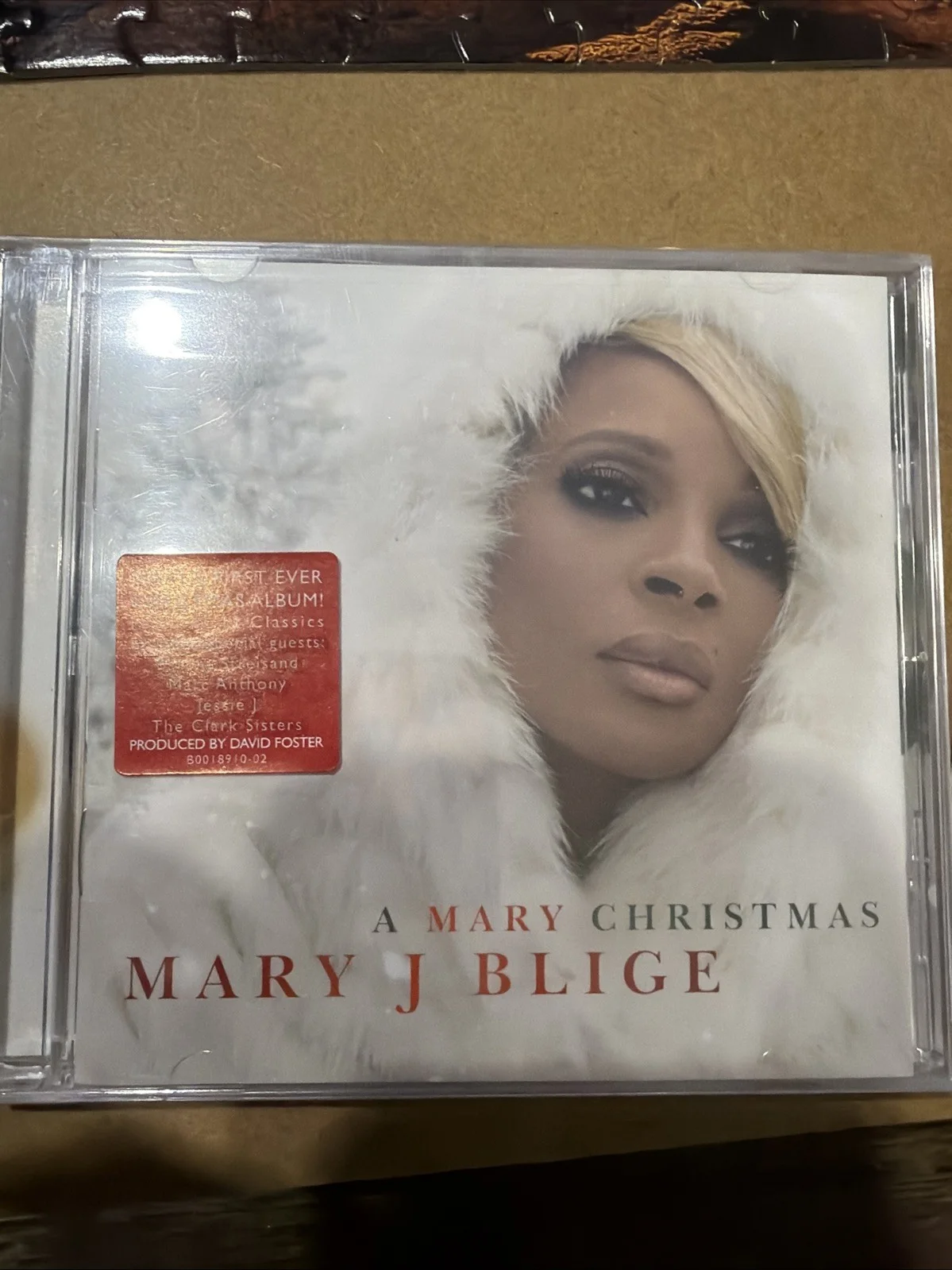 Mary J Blige - A Mary Christmas Cd with SIGNED / AUTOGRAPHED Booklet Plus Cards, image 2