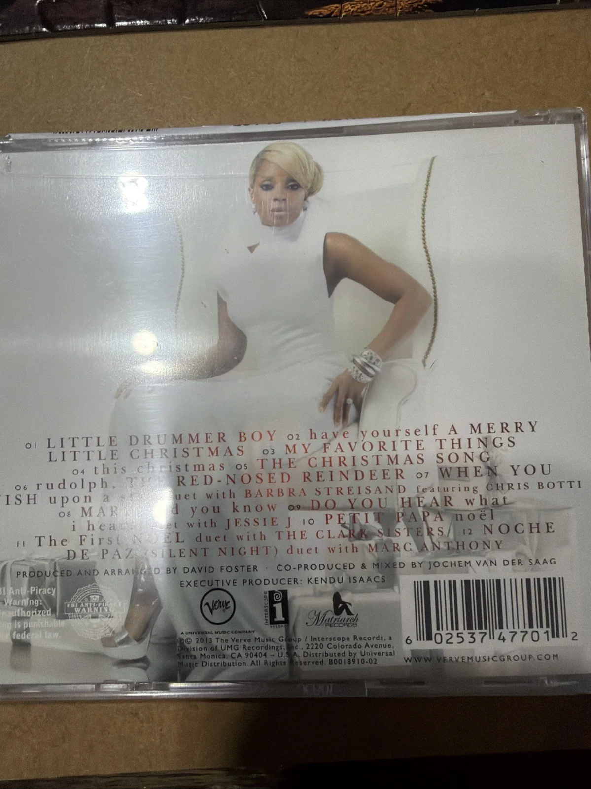 Mary J Blige - A Mary Christmas Cd with SIGNED / AUTOGRAPHED Booklet Plus Cards, image 5