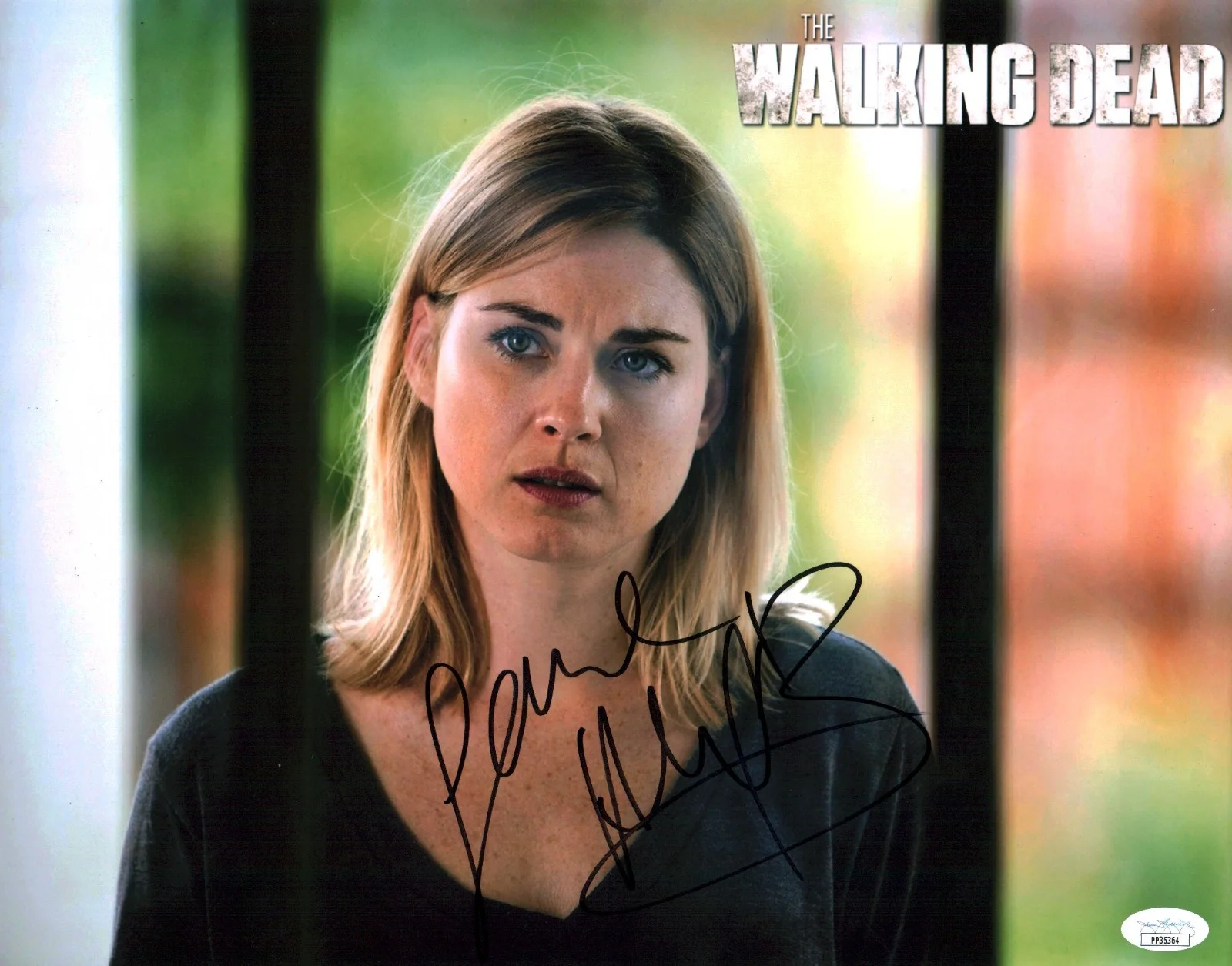 Alexandra Breckenridge — Alexandra Breckenridge The Walking Dead 11x14 Photo Poster Signed JSA Cert Auto