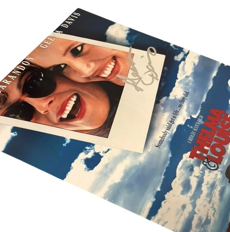 Geena Davis — GEENA DAVIS SIGNED AUTOGRAPH THELMA & LOUISE 12x18 MOVIE PHOTO RARE JSA CERT COA, изображение 5