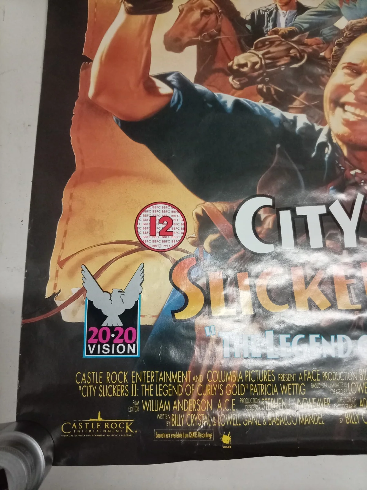 CITY SLICKERS 2 Original One Sheet Movie Poster - 1994 - Billy Crystal, изображение 2