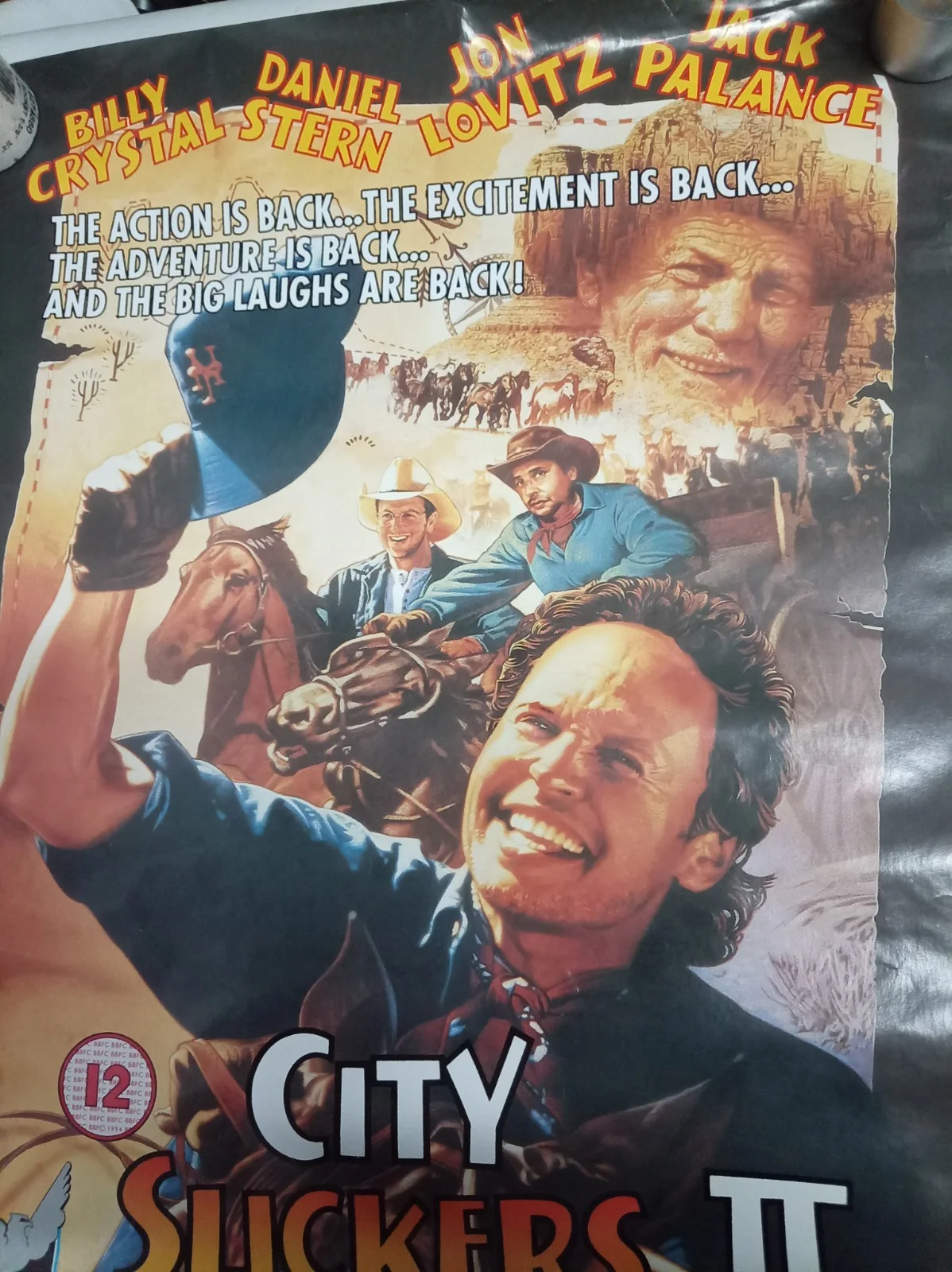 CITY SLICKERS 2 Original One Sheet Movie Poster - 1994 - Billy Crystal, изображение 4