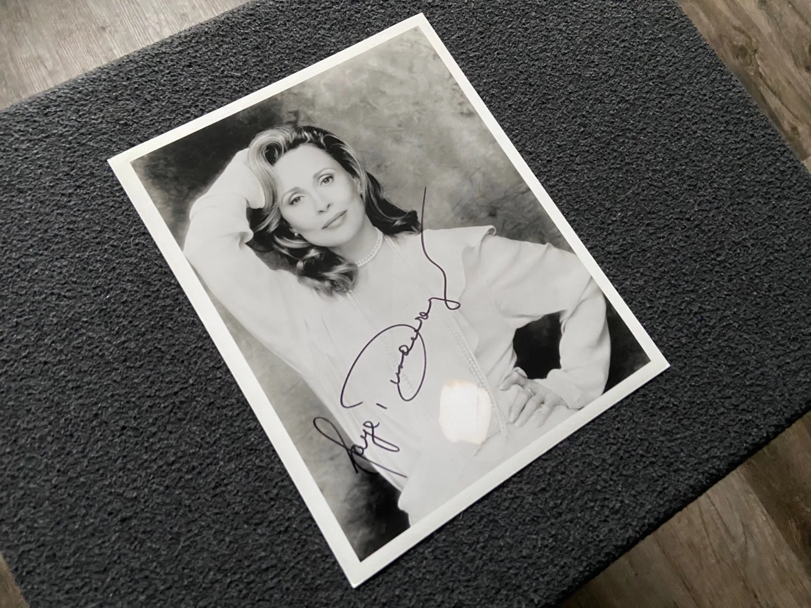 Faye Dunaway — Faye Dunaway Autographed 8x10 B+W Photo Authentic Original Signature!, изображение 2