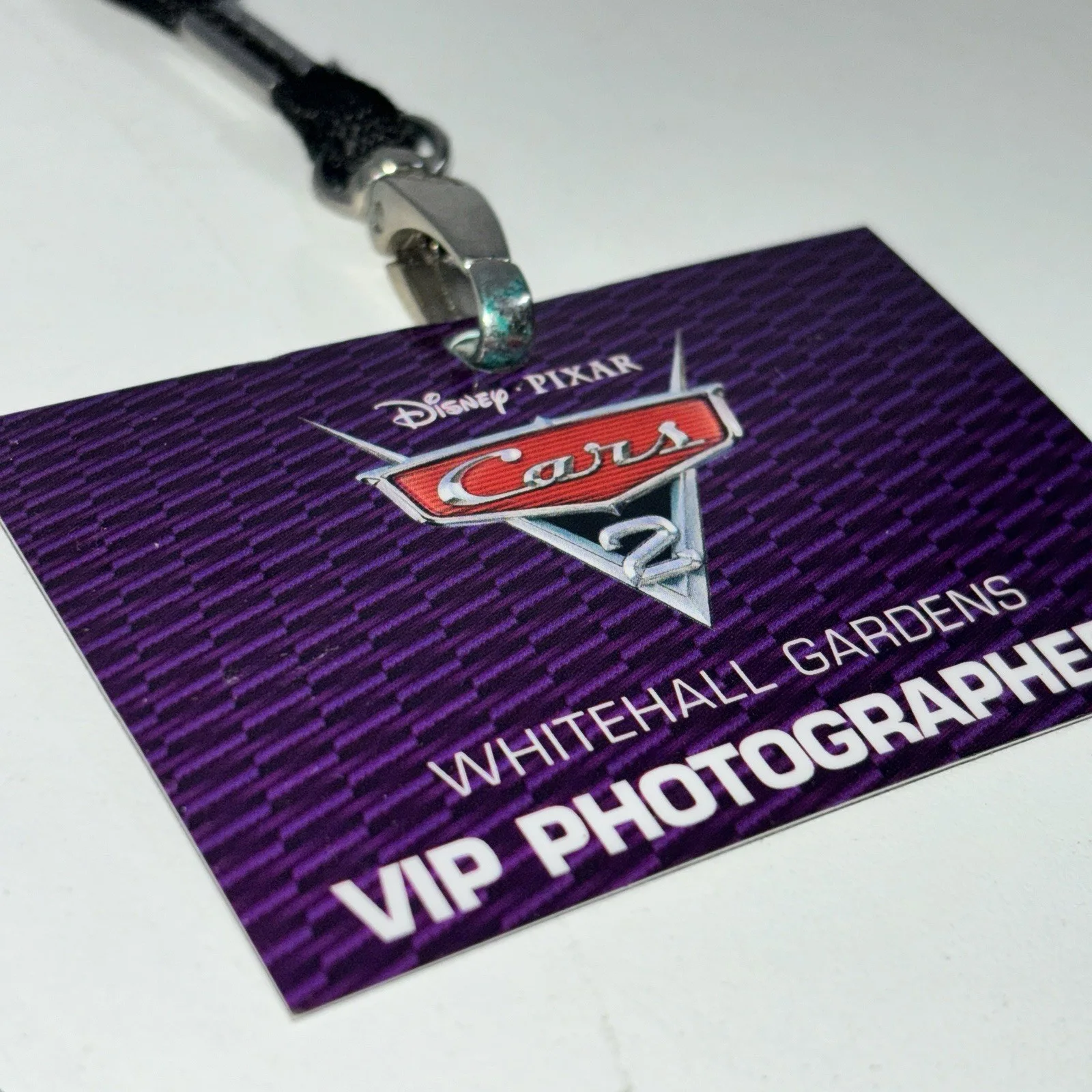 Cars 2 Premiere Press Pass Media Credentials Access VIP Photographer Disney, image 3