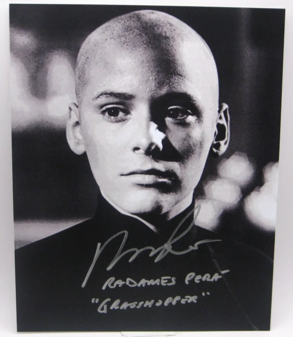 Radamas Pera — RADAMES PERA' "GRASSHOPPER" KUNG FU AUTOGRAPHED 8X10 PHOTO COA FREE SHIPPING