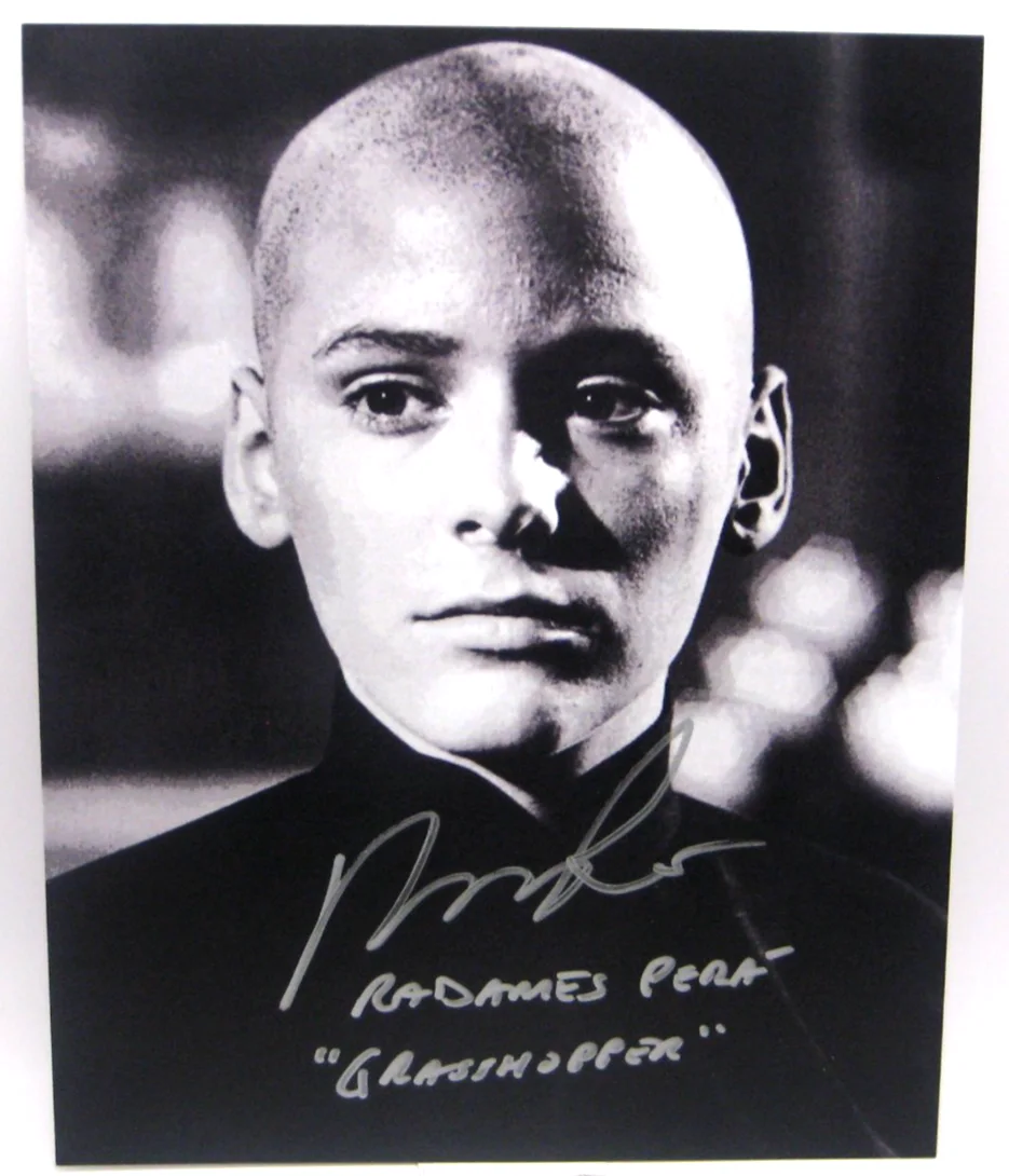 Radamas Pera — RADAMES PERA' "GRASSHOPPER" KUNG FU AUTOGRAPHED 8X10 PHOTO COA FREE SHIPPING, image 2
