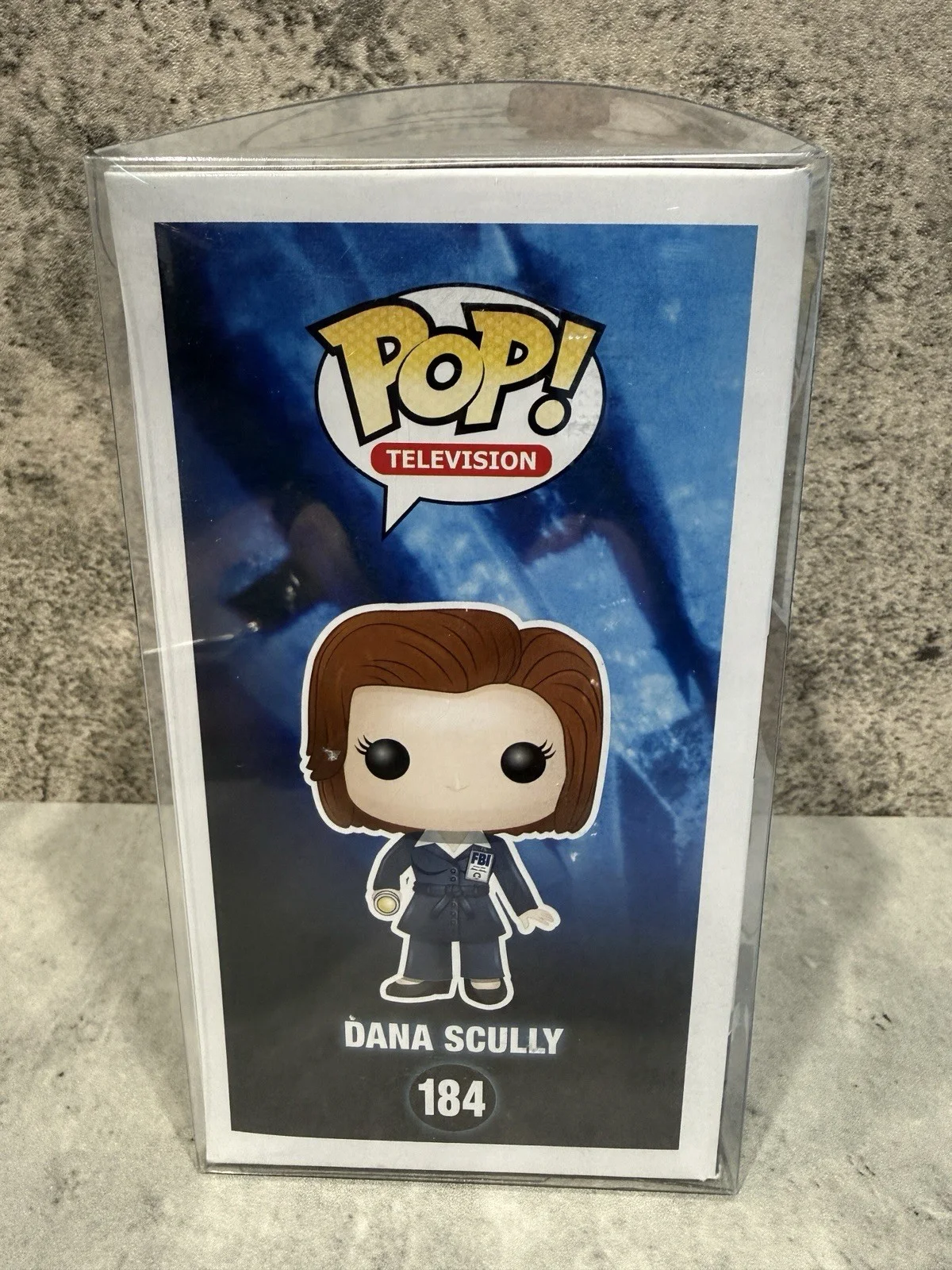 Gillian Anderson Signed Autographed Funko Pop #184 Dana Scully PSA/DNA Authentic, image 5