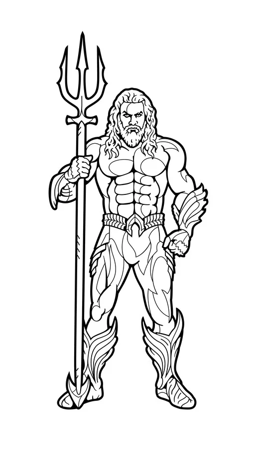 FiGPiN Aquaman (1527) DC-Aquaman and the Lost Kingdom LE100 3-Inch Enamel Pin, изображение 5