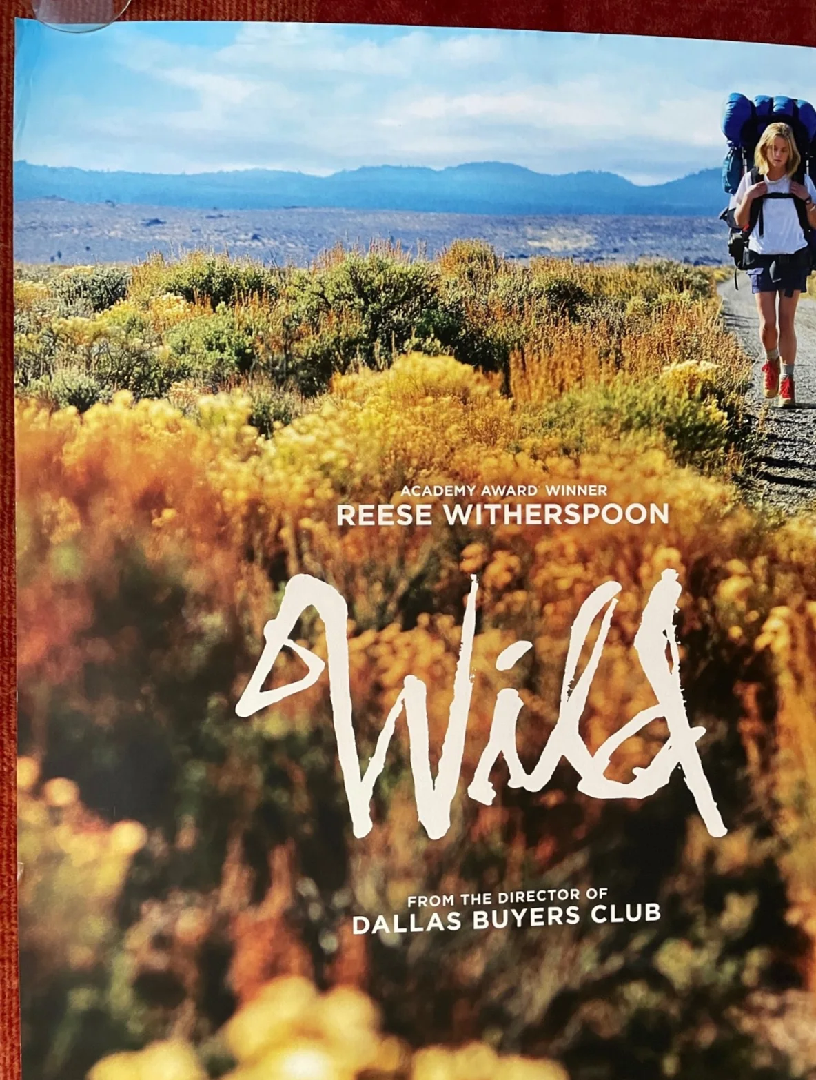 WILD (2015) Original UK One Sheet Movie Poster Reese Witherspoon, image 2