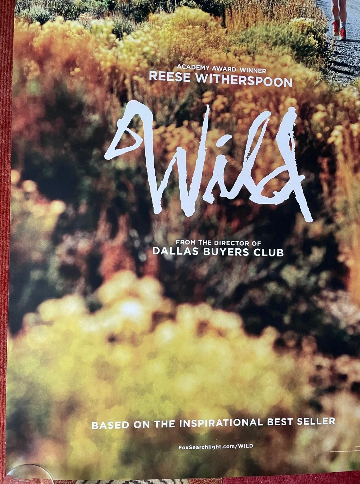 WILD (2015) Original UK One Sheet Movie Poster Reese Witherspoon, image 4