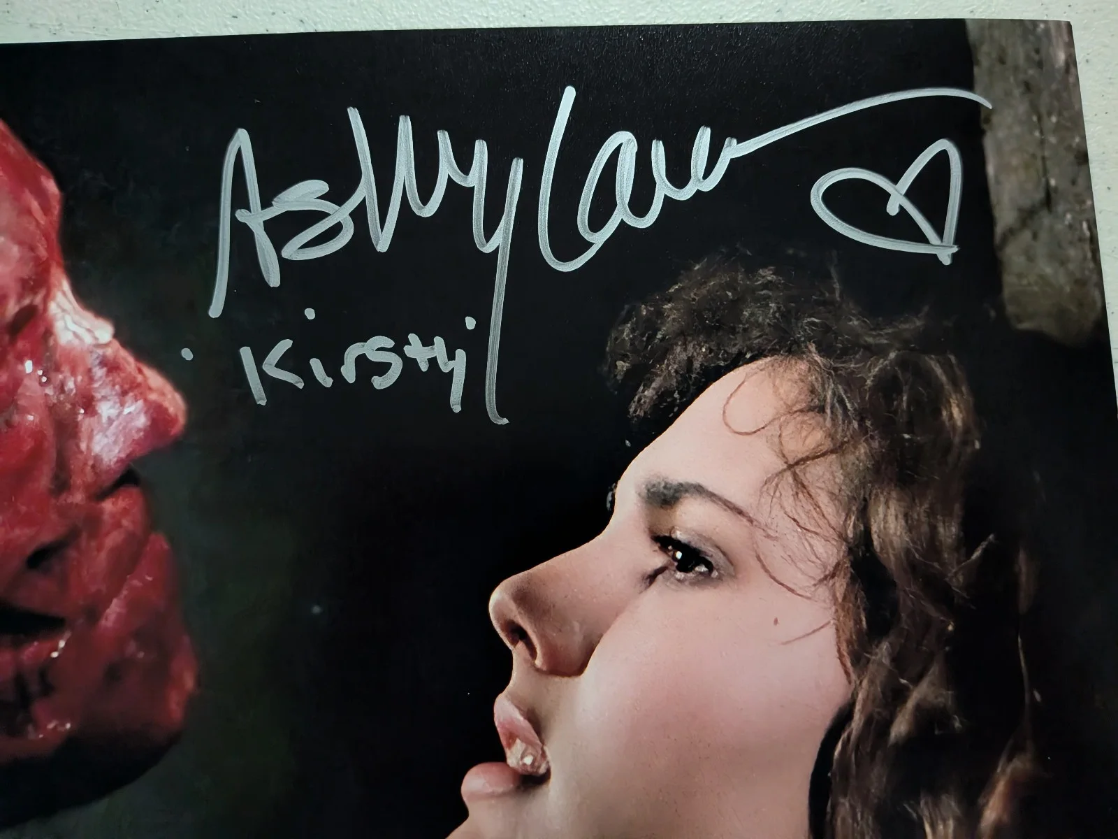 ASHLEY LAURENCE Signed Hellraiser 8x10 Photo Kirsty Autograph JSA COA j, изображение 2