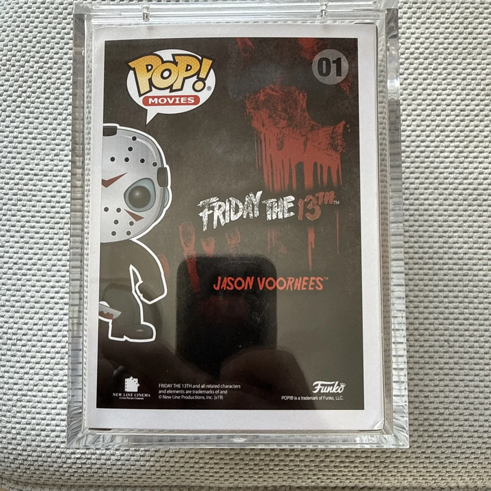KANE HODDER Signed Funko Pop Figure Jason Voorhees Friday the 13th W/ Armor, изображение 3