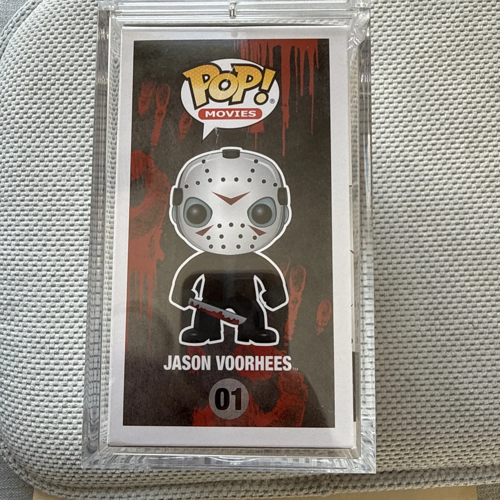 KANE HODDER Signed Funko Pop Figure Jason Voorhees Friday the 13th W/ Armor, изображение 4