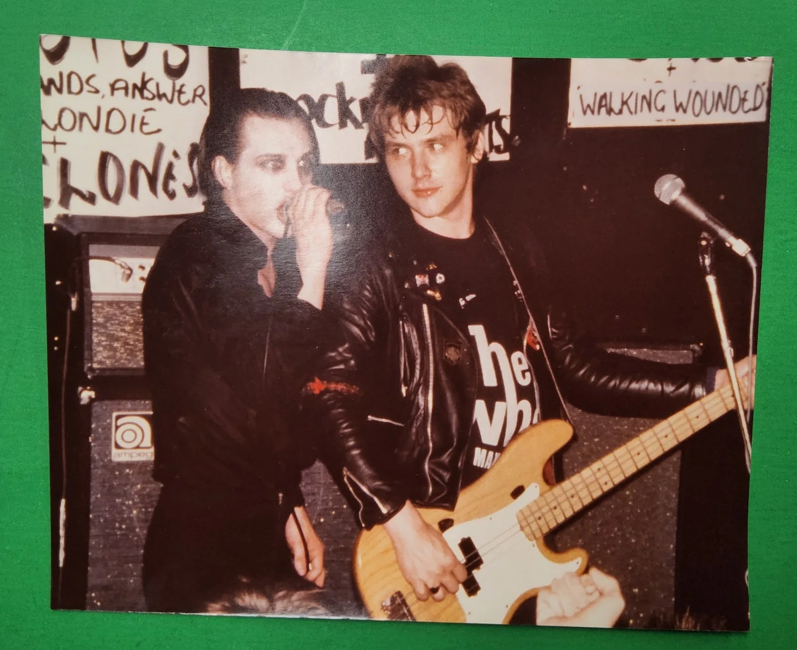Dave Vanian Algy Ward The Damned Vintage Photo 10x8, изображение 2