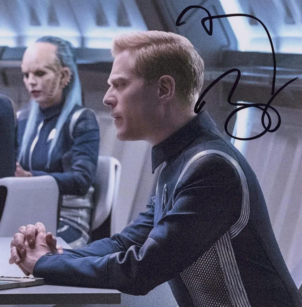 ANTHONY RAPP — Anthony Rapp signed "STAR TREK DISCOVERY" 8x10 Photo AUTO Paul Stamets ACOA COA, изображение 4
