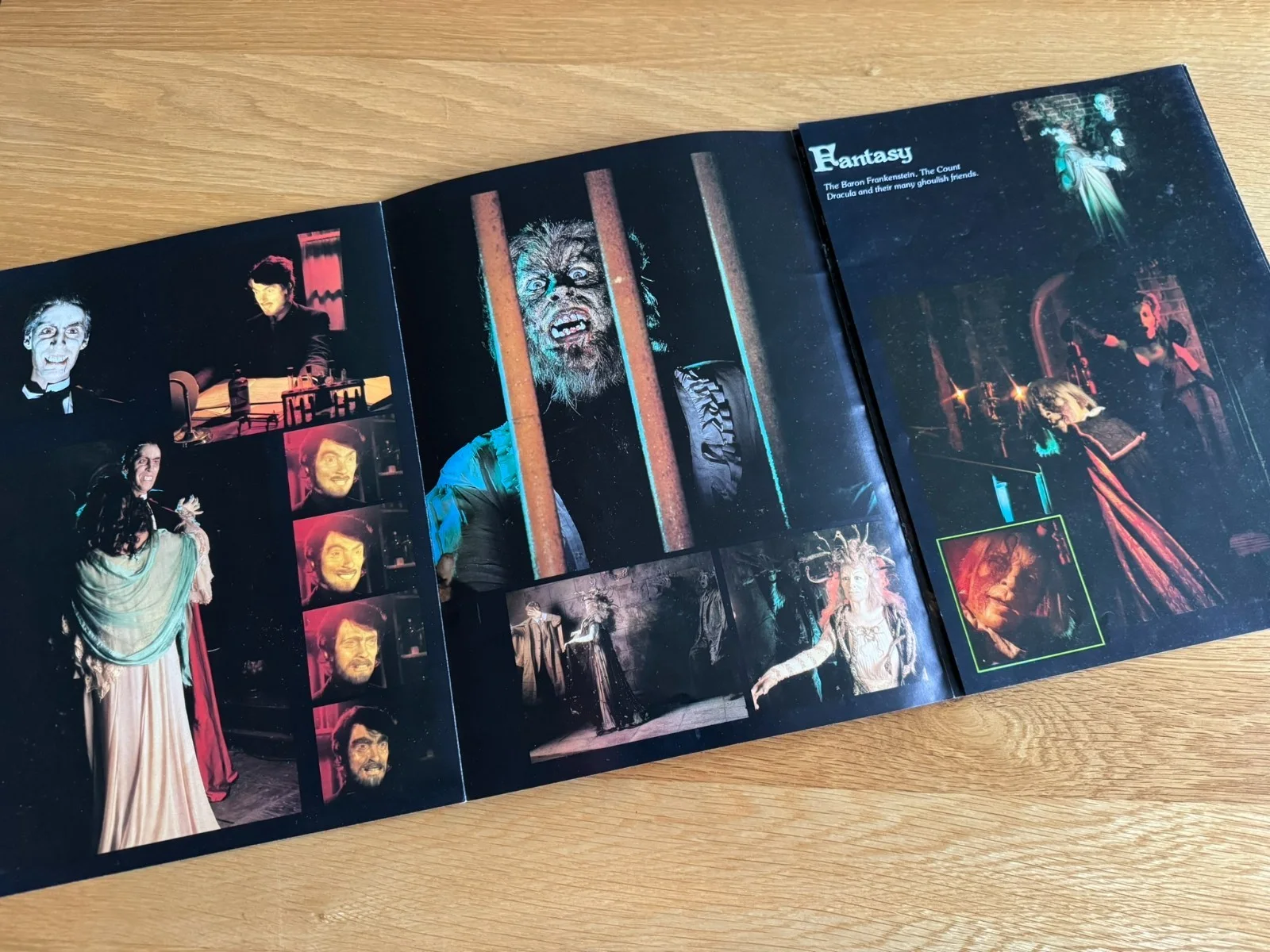 London Palladium Cellars Waxworks Brochure / Vintage Guide Book with 2 Pamphlets, изображение 3