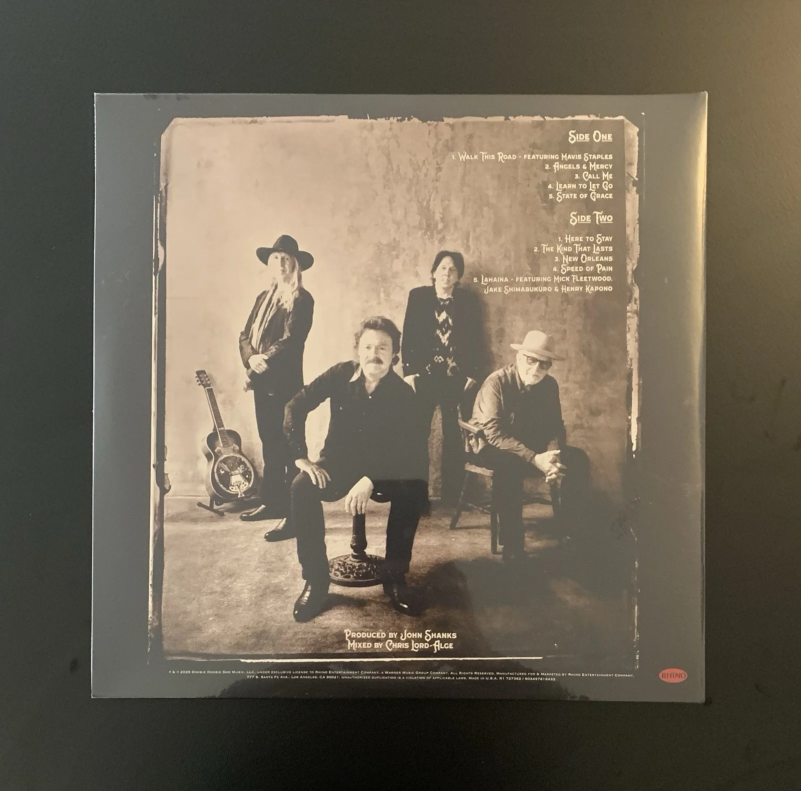 SIGNED Doobie Brothers - Walk This Road - Vinyl Record LP, image 3