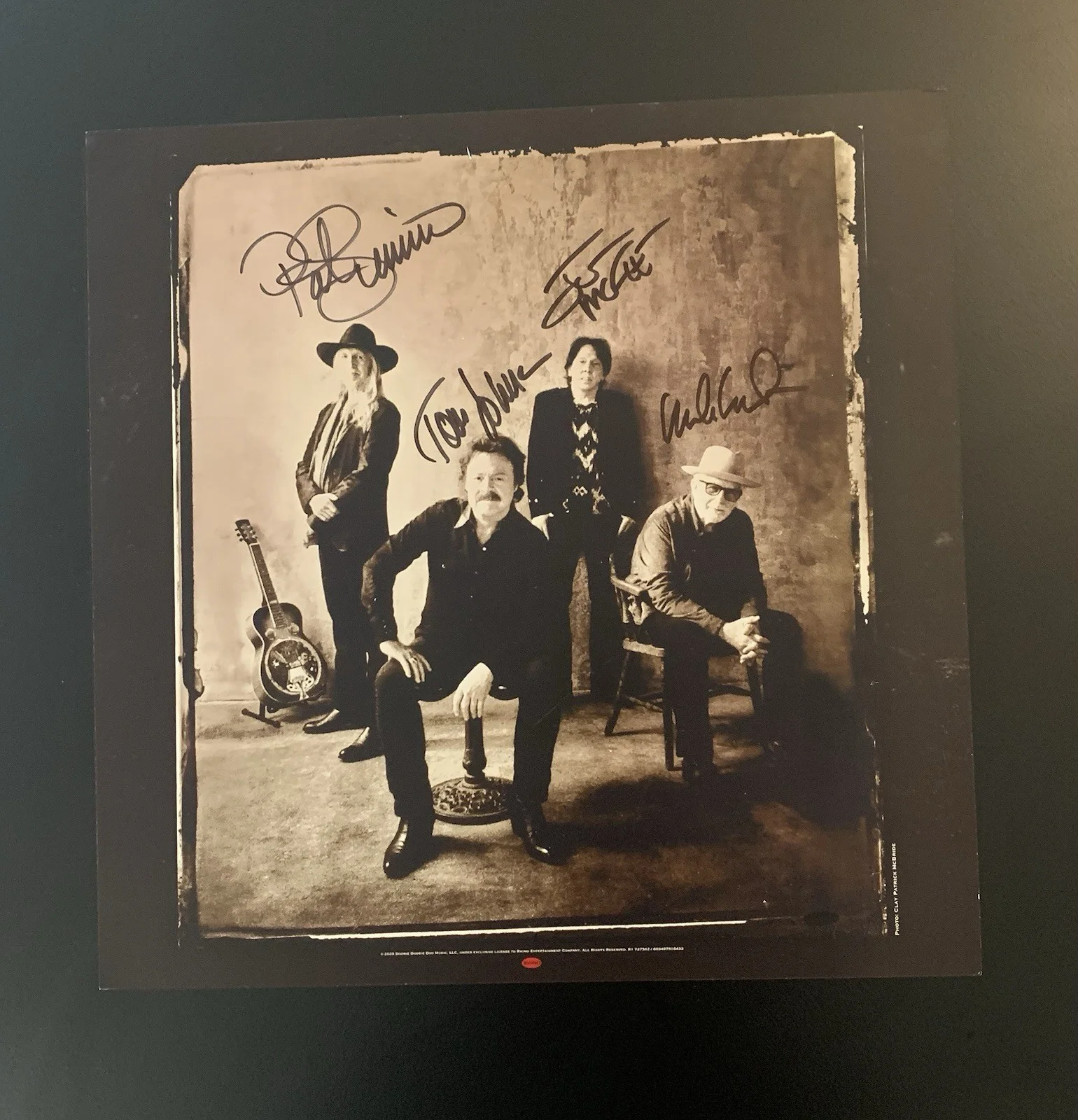 SIGNED Doobie Brothers - Walk This Road - Vinyl Record LP, image 4