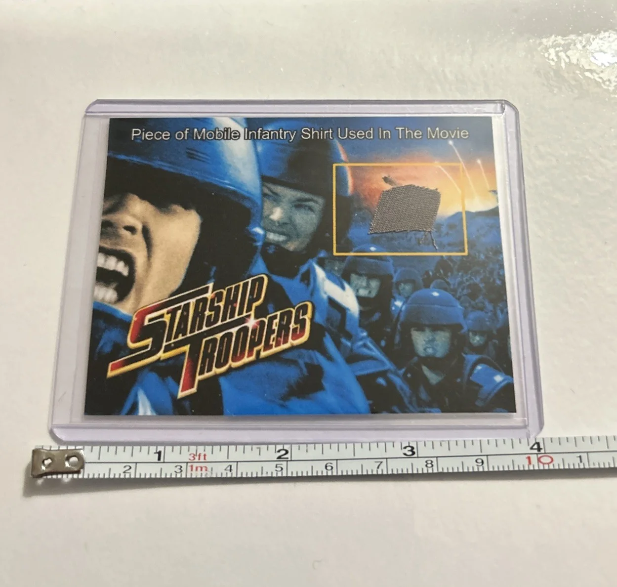 Starship Troopers 1997 Military Dress shirt display Used MovieProp Film TV COA, изображение 3