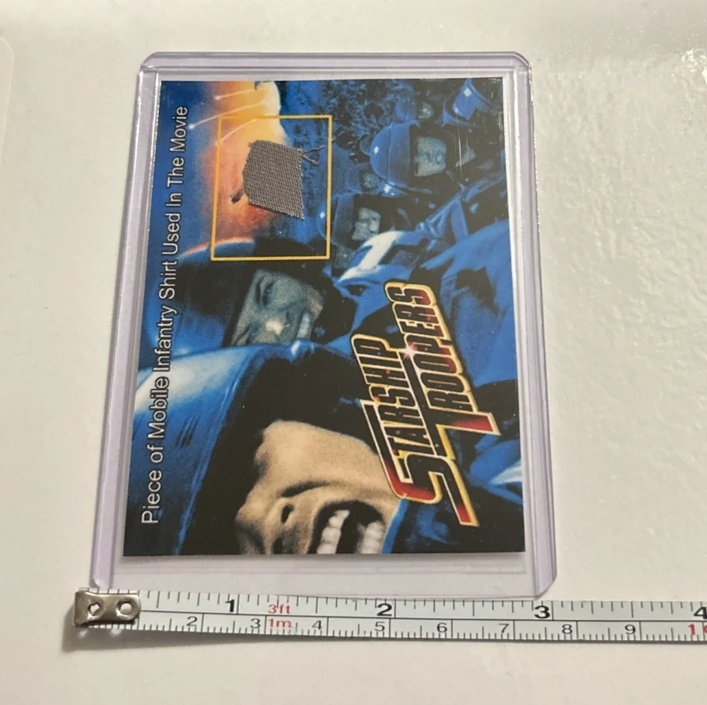 Starship Troopers 1997 Military Dress shirt display Used MovieProp Film TV COA, изображение 4