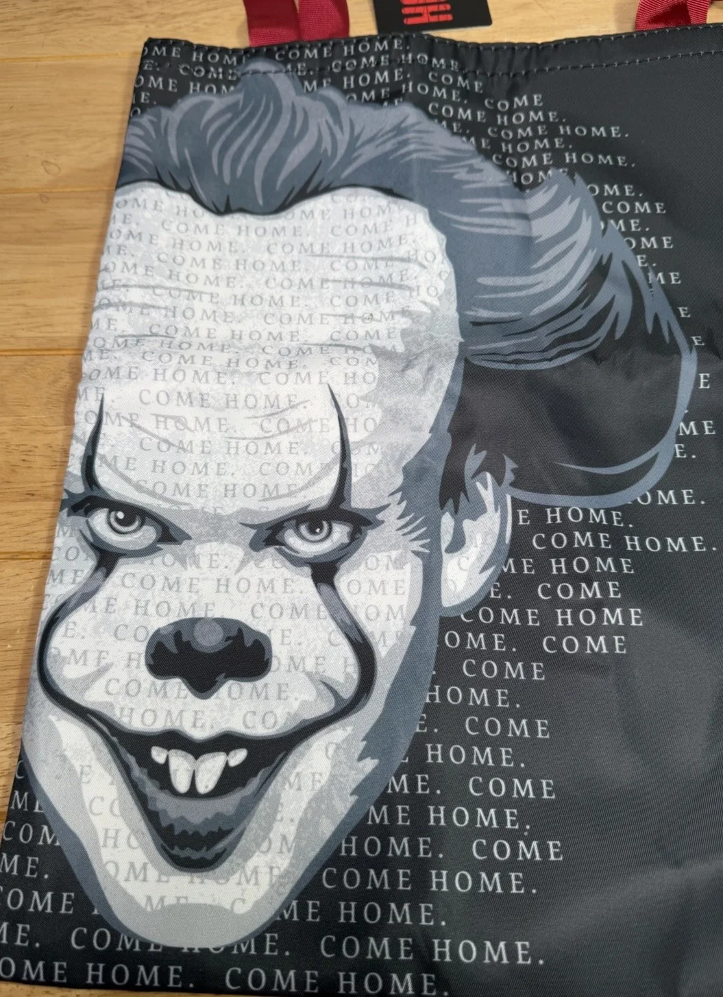 IT Chapter 2 Pennywise 15” Official Tote Bag Shopper ‘Time To Float’ Horror BNWT, image 5