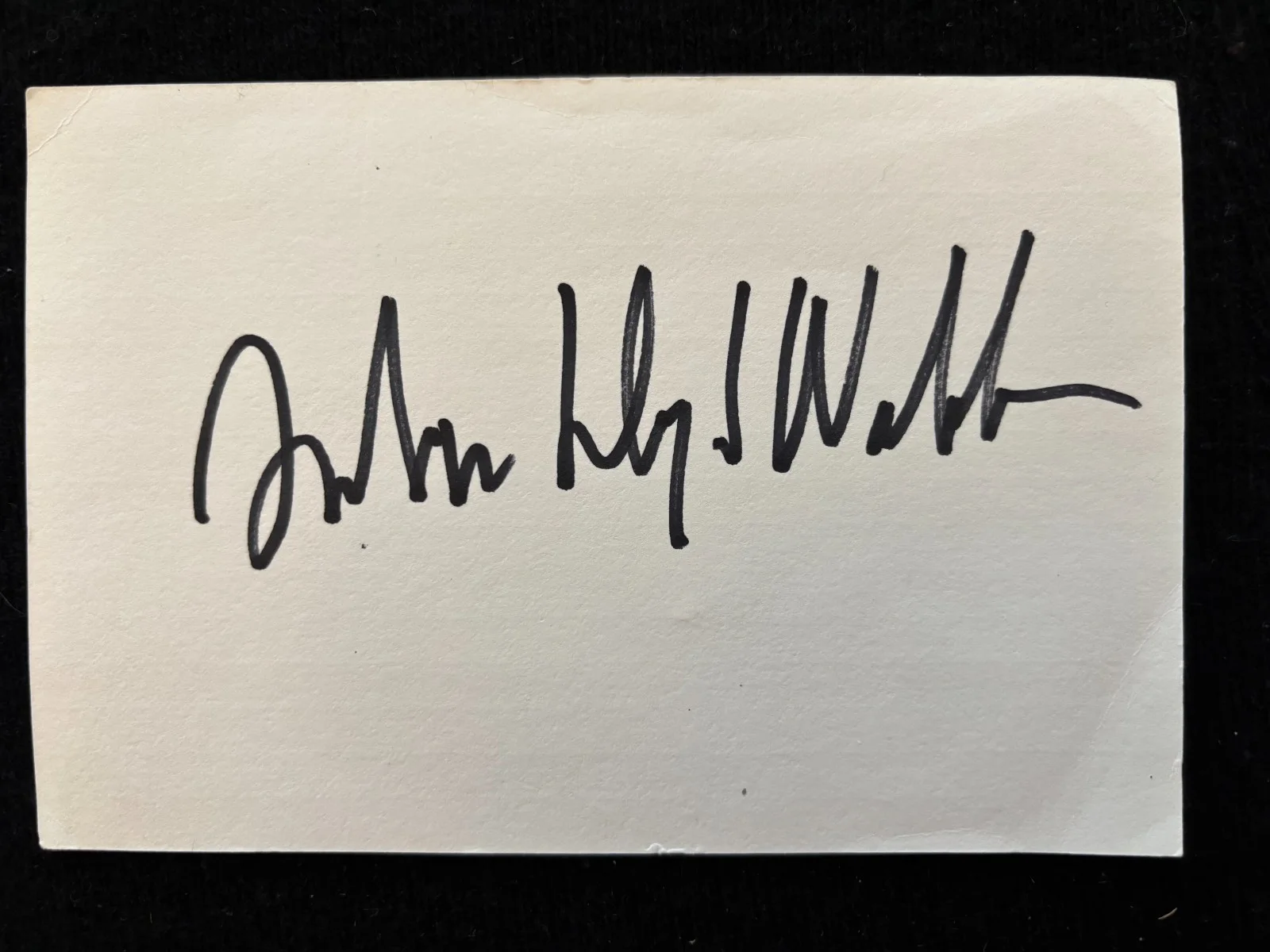 Andrew Lloyd Webber — Supreme 6x4 Card Signed by Andrew Lloyd Webber "The Phantom of the Opera" + COA, image 2