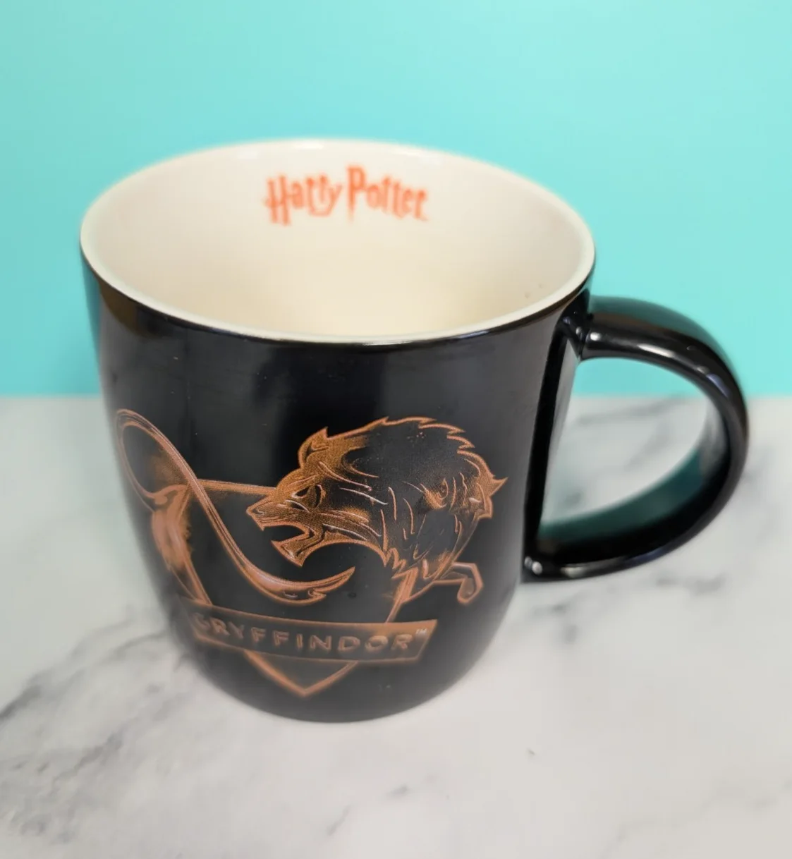 Harry Potter Gryffindor Ceramic Mug collectable / collectible Warner Bros WIZARD, image 2