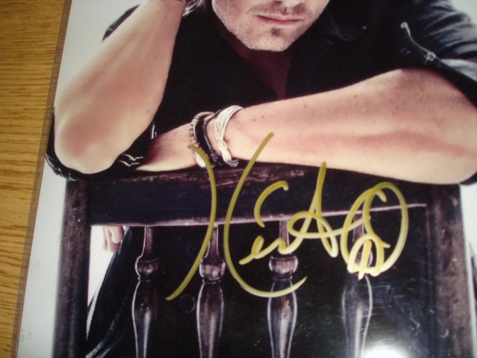 Keith Urban signed photo COA PnP music 8 x 10, изображение 2