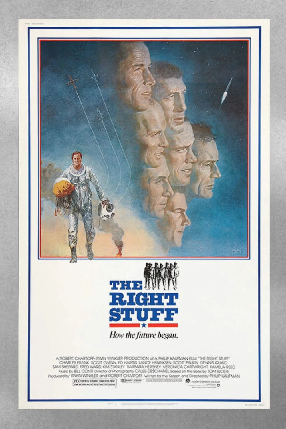 The Right Stuff Ed Harris Glossy Poster | Movie Wall Art | Retro Film Print | Sp, изображение 3