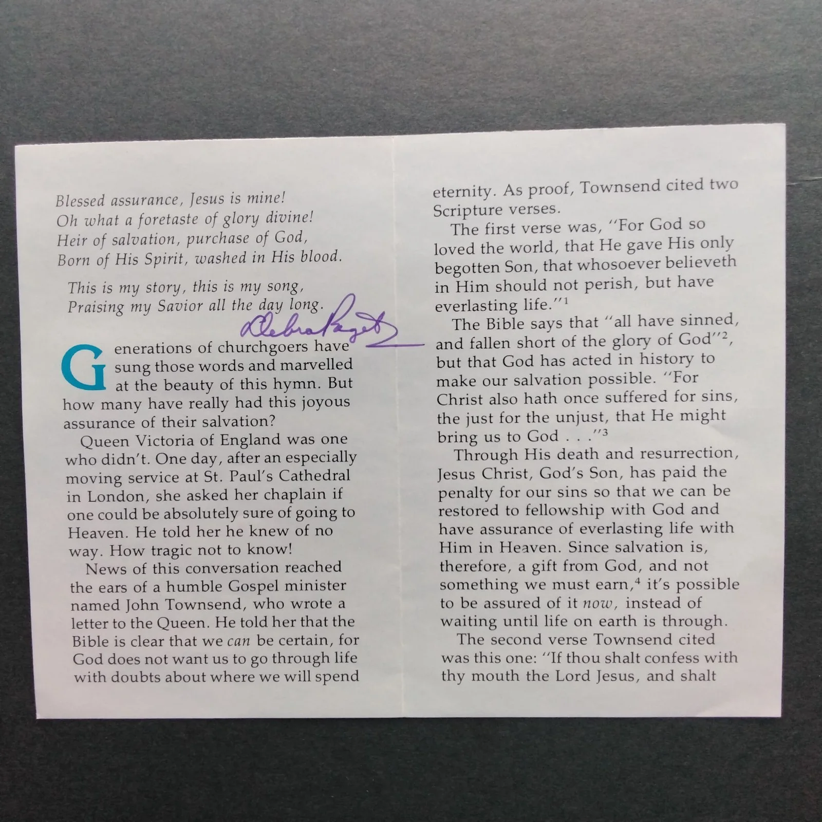 Debra Paget SIGNED Paper 50s Movie Actress Broken Arrow Prince Valiant Cry City, изображение 5