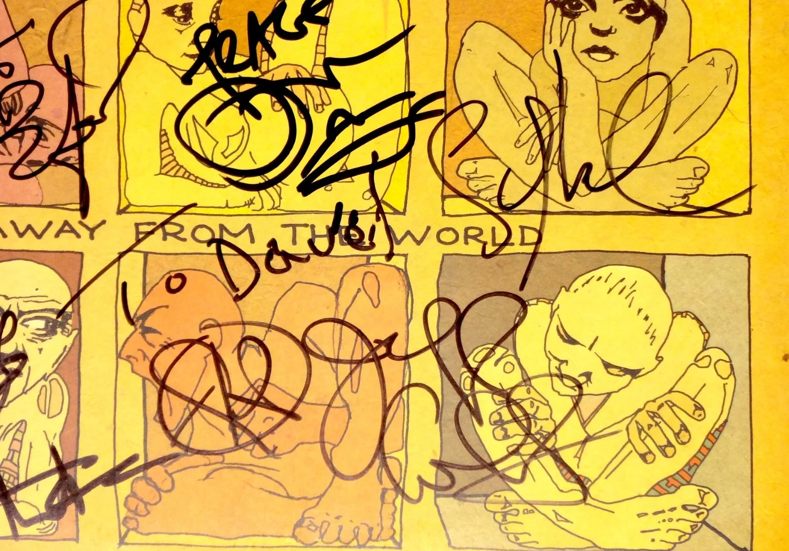 DAVE MATTHEWS BAND DMB HAND SIGNED AUTOGRAPHED ALBUM BY ALL 6 RARE W/EXACT PROOF, image 4