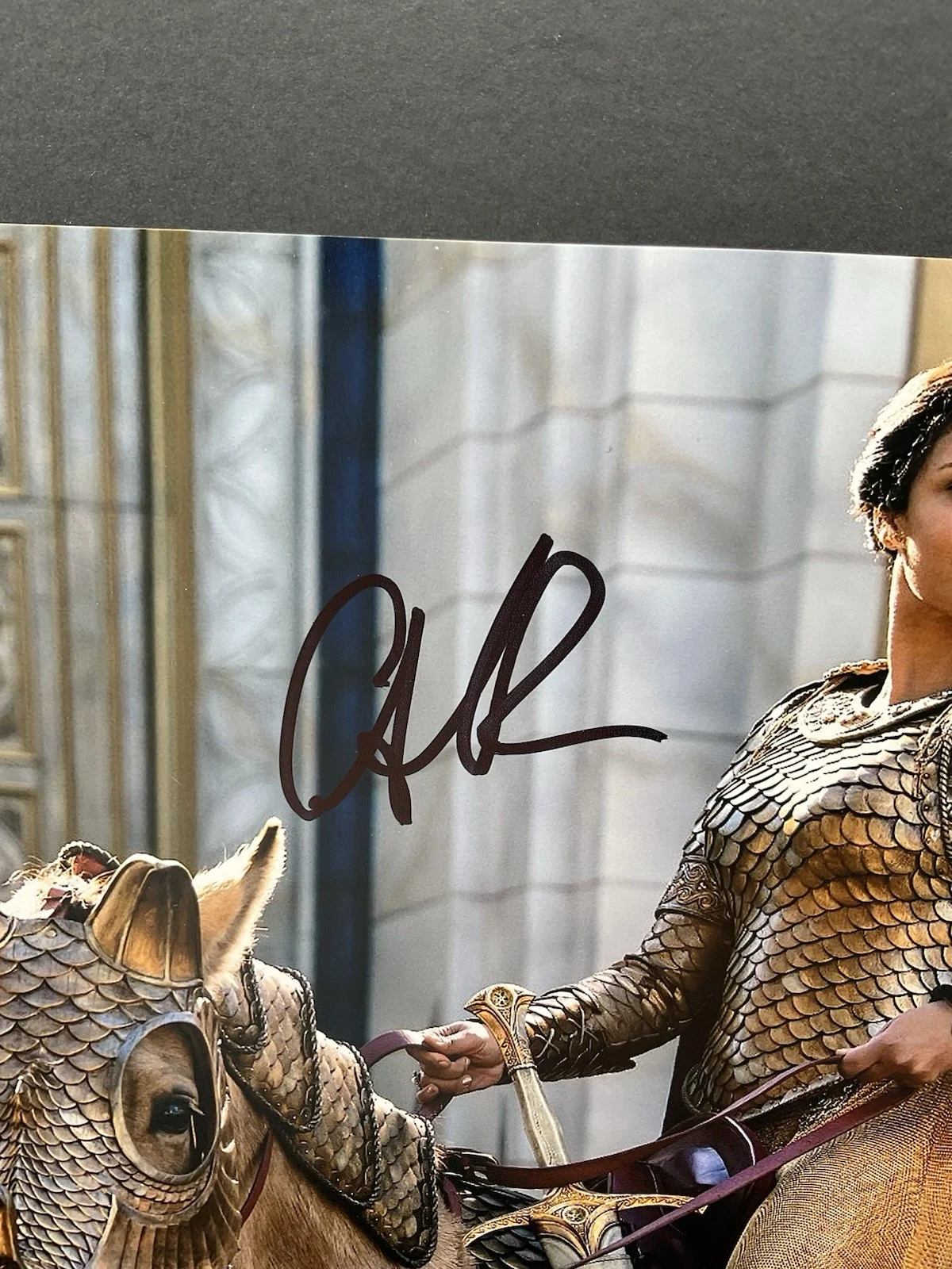 Cynthia Addai Robinson — Cynthia Addai Robinson signed photo ACOA LOTR 8x10 Lord of the Rings of Power, изображение 2