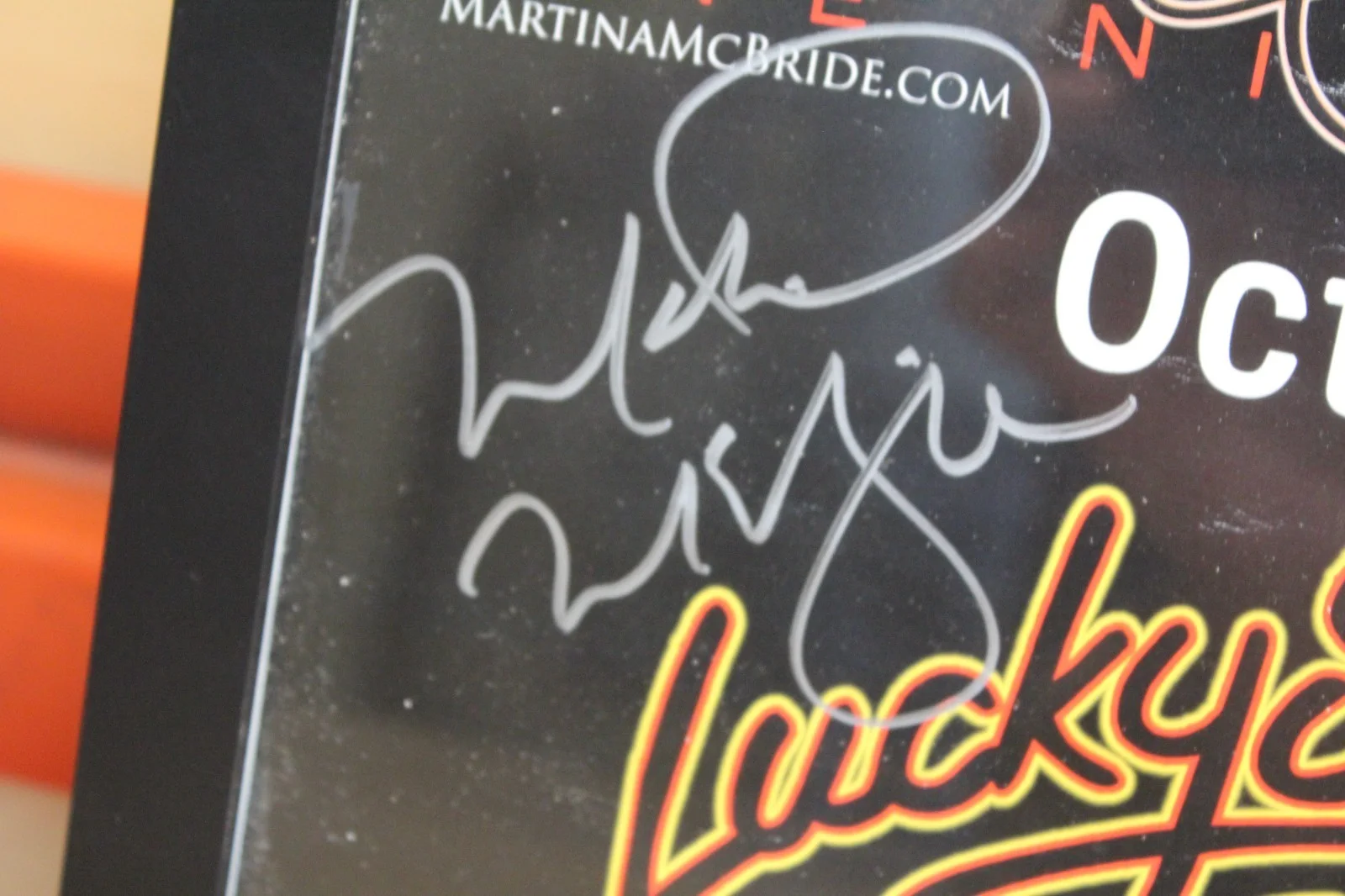 Martina McBride Signed 2013 Poster JSA Certified, image 4