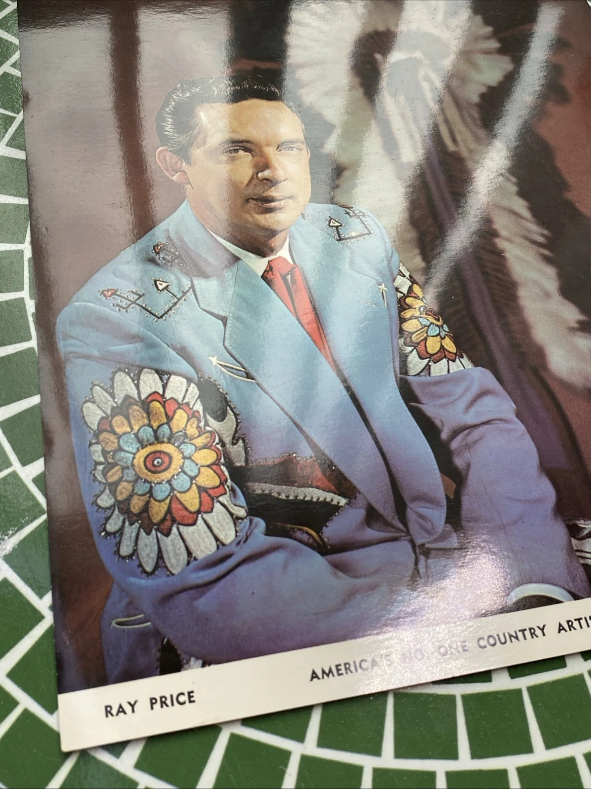 Vintage Signed Ray Price Country Music Photo 10x8 Autograph, изображение 4
