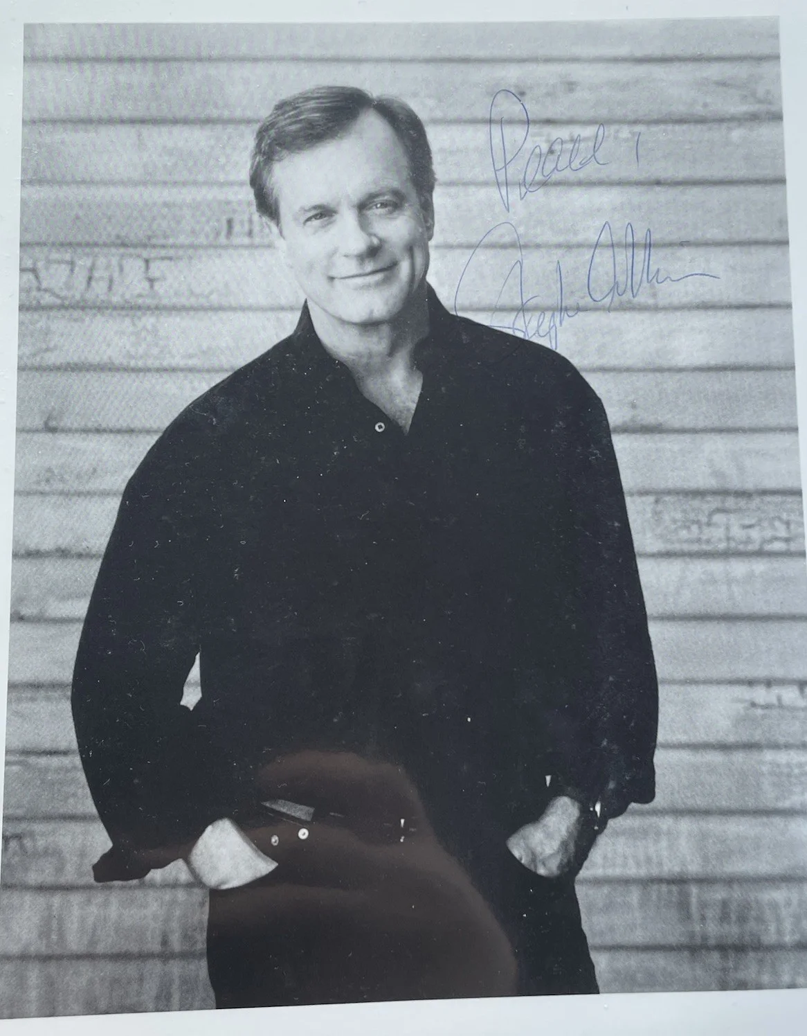 Stephen Collins — STEPHEN COLLINS Autograph 8x10 B/W Hand Signed PHOTO 7th Heaven Dad Actor