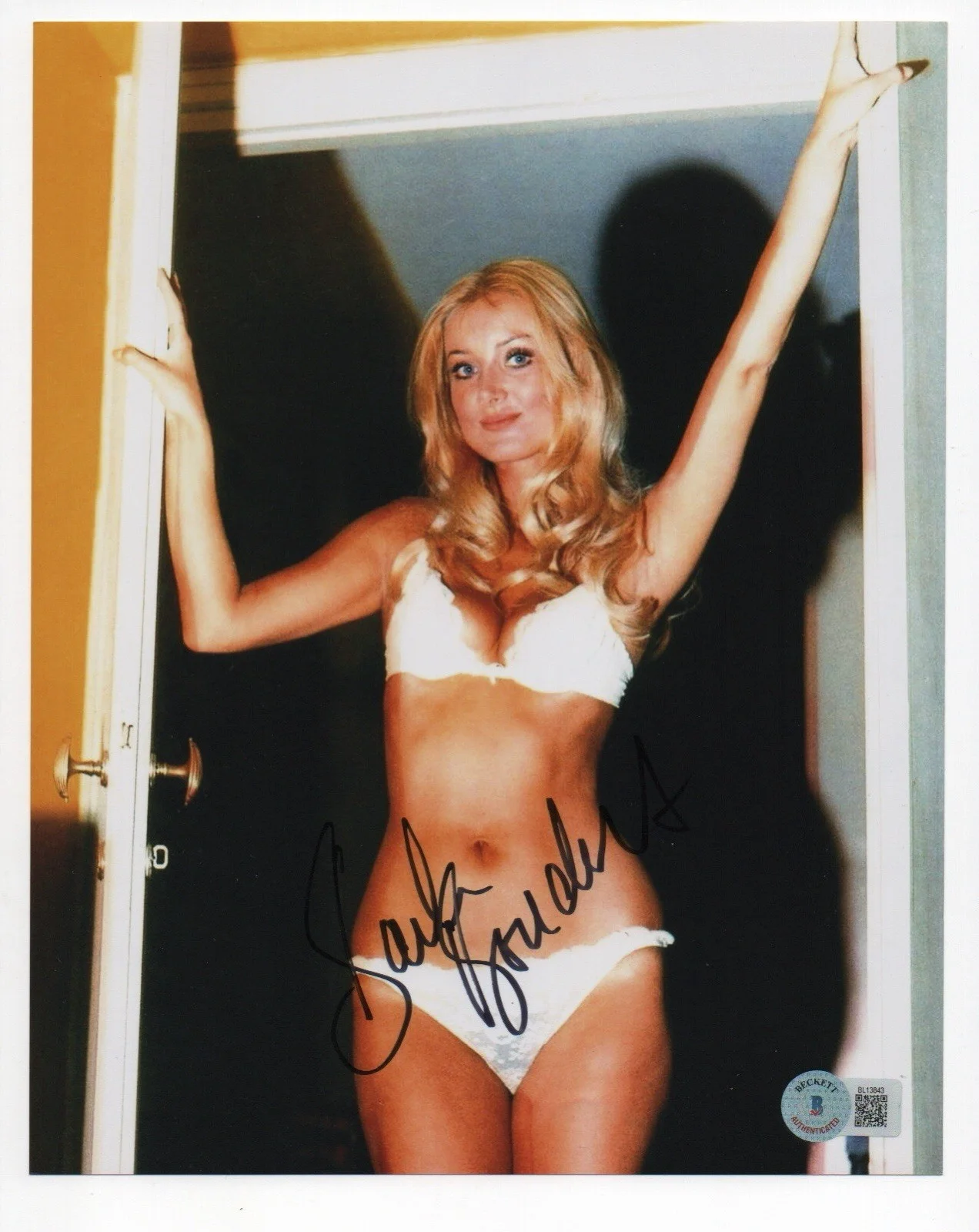 Barbara Bouchet — Barbara Bouchet autographed signed 8x10 photo Beckett BAS COA Sexy Hot Star Trek