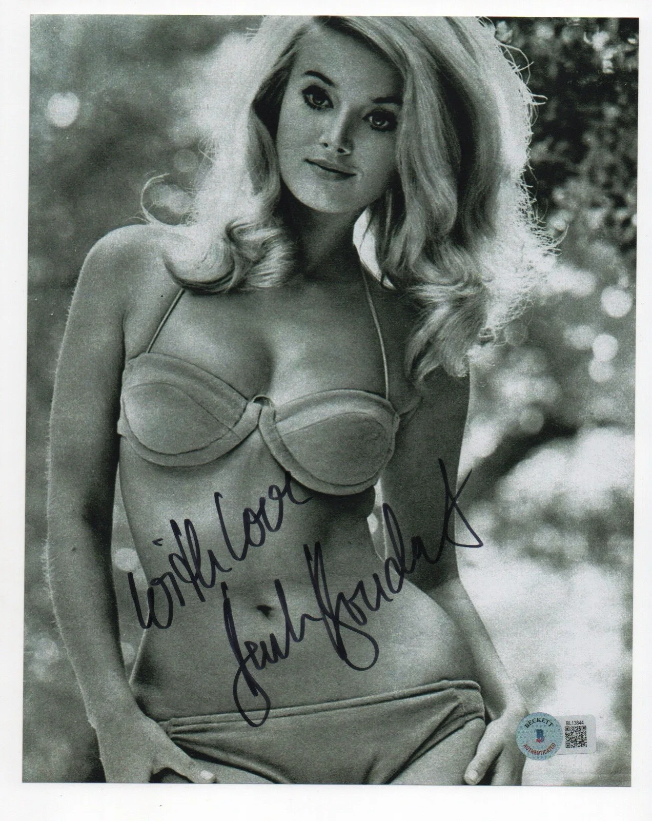 Barbara Bouchet — Barbara Bouchet autographed signed 8x10 photo Beckett BAS COA Sexy Hot Star Trek