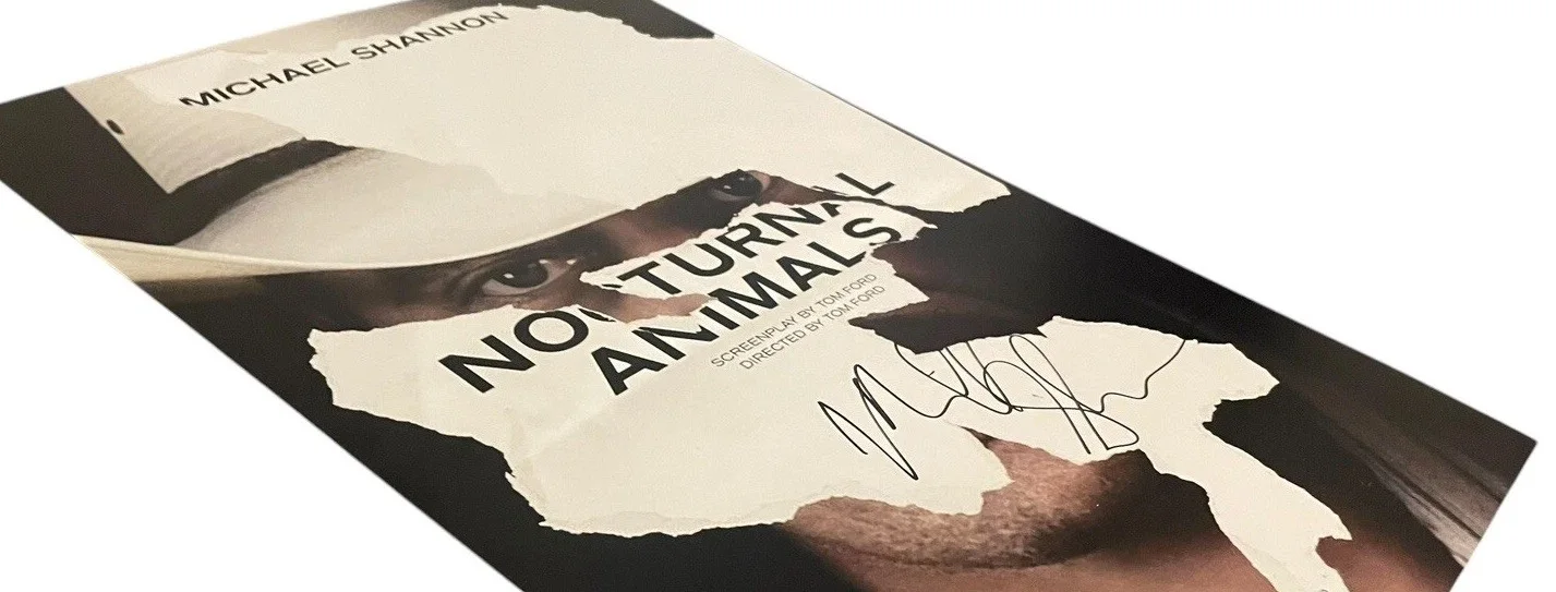Michael Shannon — MICHAEL SHANNON SIGNED AUTOGRAPH 12x18 NOCTURNAL ANIMALS POSTER PHOTO B JSA COA, изображение 4