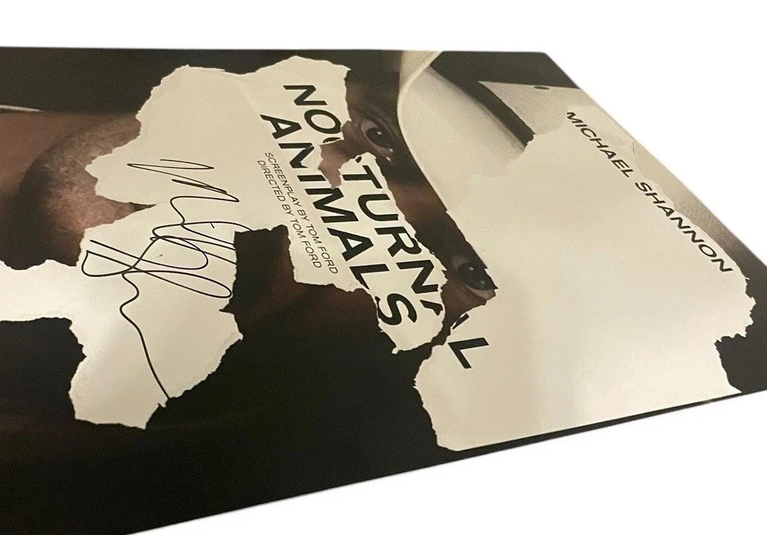 Michael Shannon — MICHAEL SHANNON SIGNED AUTOGRAPH 12x18 NOCTURNAL ANIMALS POSTER PHOTO B JSA COA, изображение 5