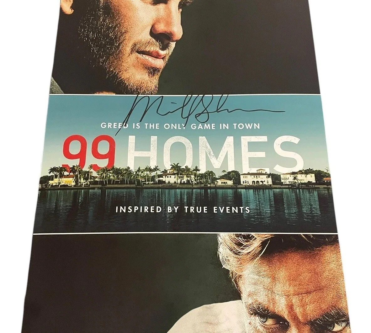 Michael Shannon — MICHAEL SHANNON SIGNED AUTOGRAPH 12x18 99 HOMES POSTER PHOTO “RICK” JSA CERT COA, image 3