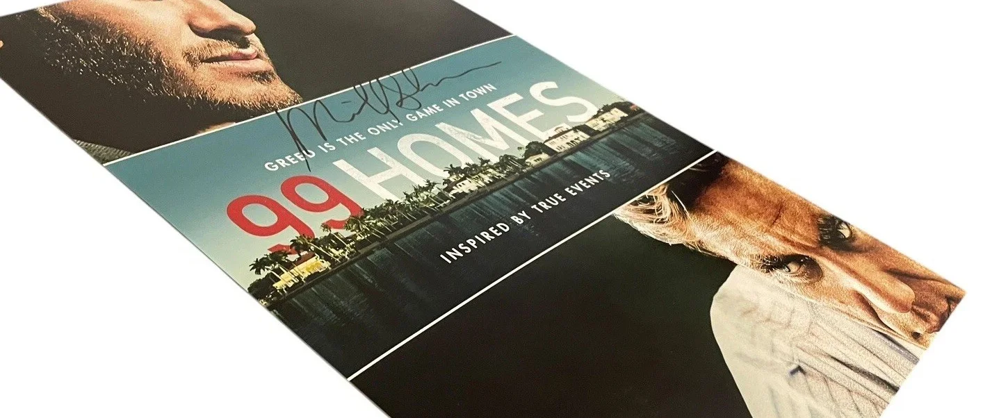 Michael Shannon — MICHAEL SHANNON SIGNED AUTOGRAPH 12x18 99 HOMES POSTER PHOTO “RICK” JSA CERT COA, image 4