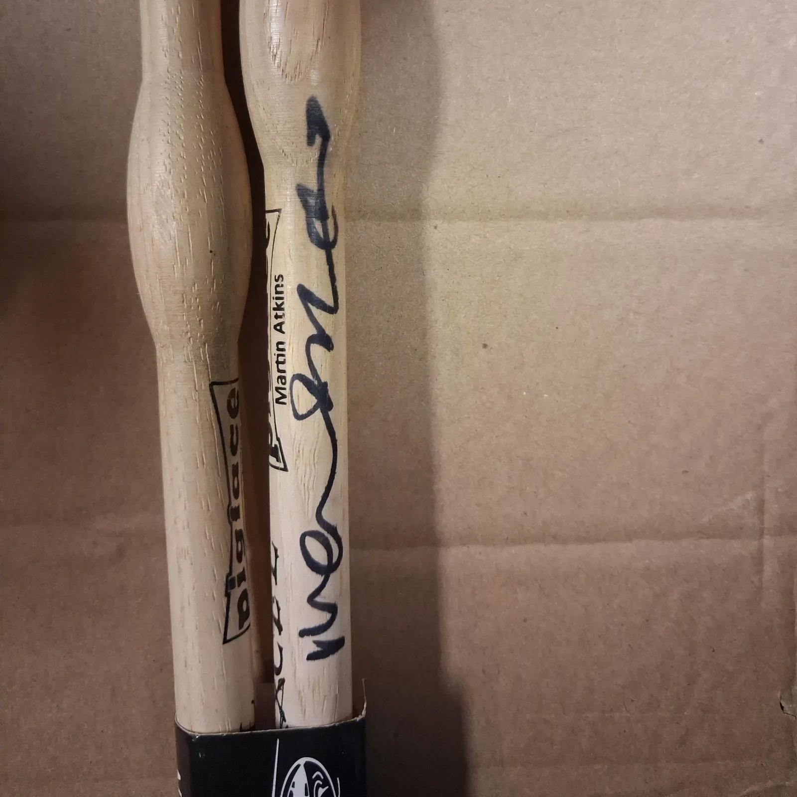 Pigface Signed Martin Atkins Drum Sticks New, image 3