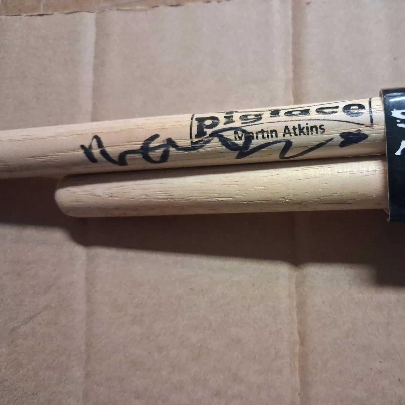 Pigface Signed Martin Atkins Drum Sticks New, image 5