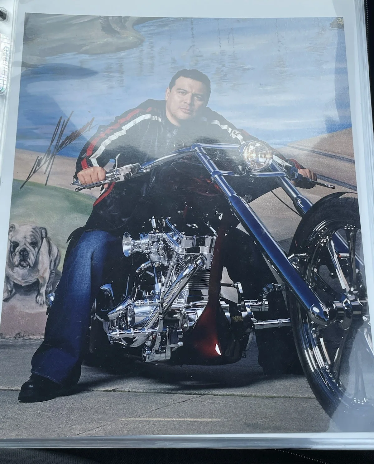 Carlos Mencia — Carlos Mencia Autograph 8x10 Color Signed Photo Comedian Authentic Signature