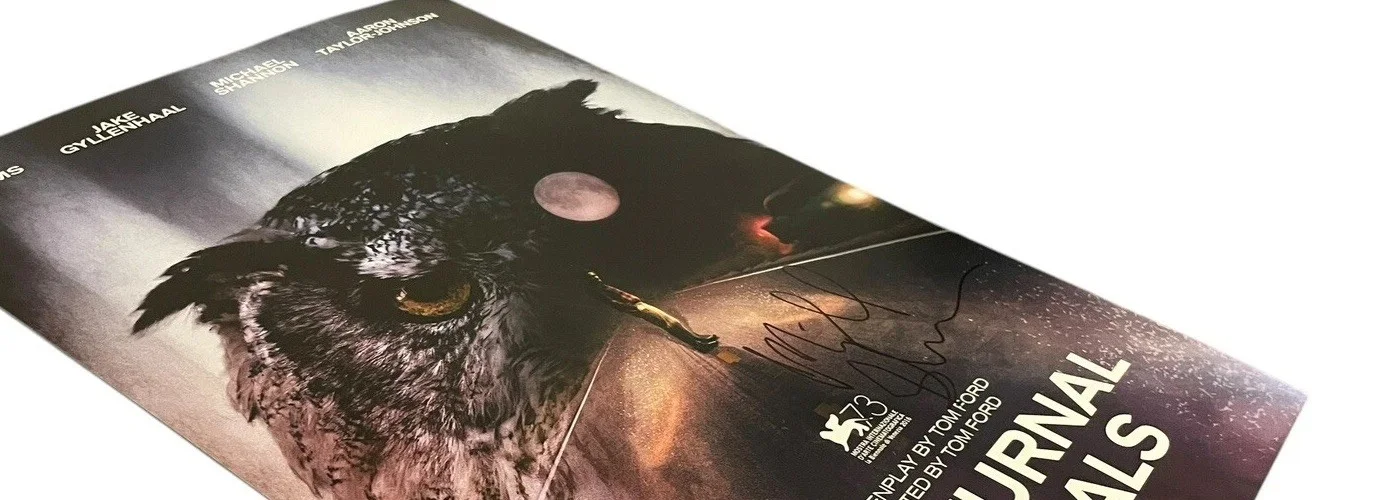 Michael Shannon — MICHAEL SHANNON SIGNED AUTOGRAPH 12x18 NOCTURNAL ANIMALS POSTER PHOTO JSA COA, image 4
