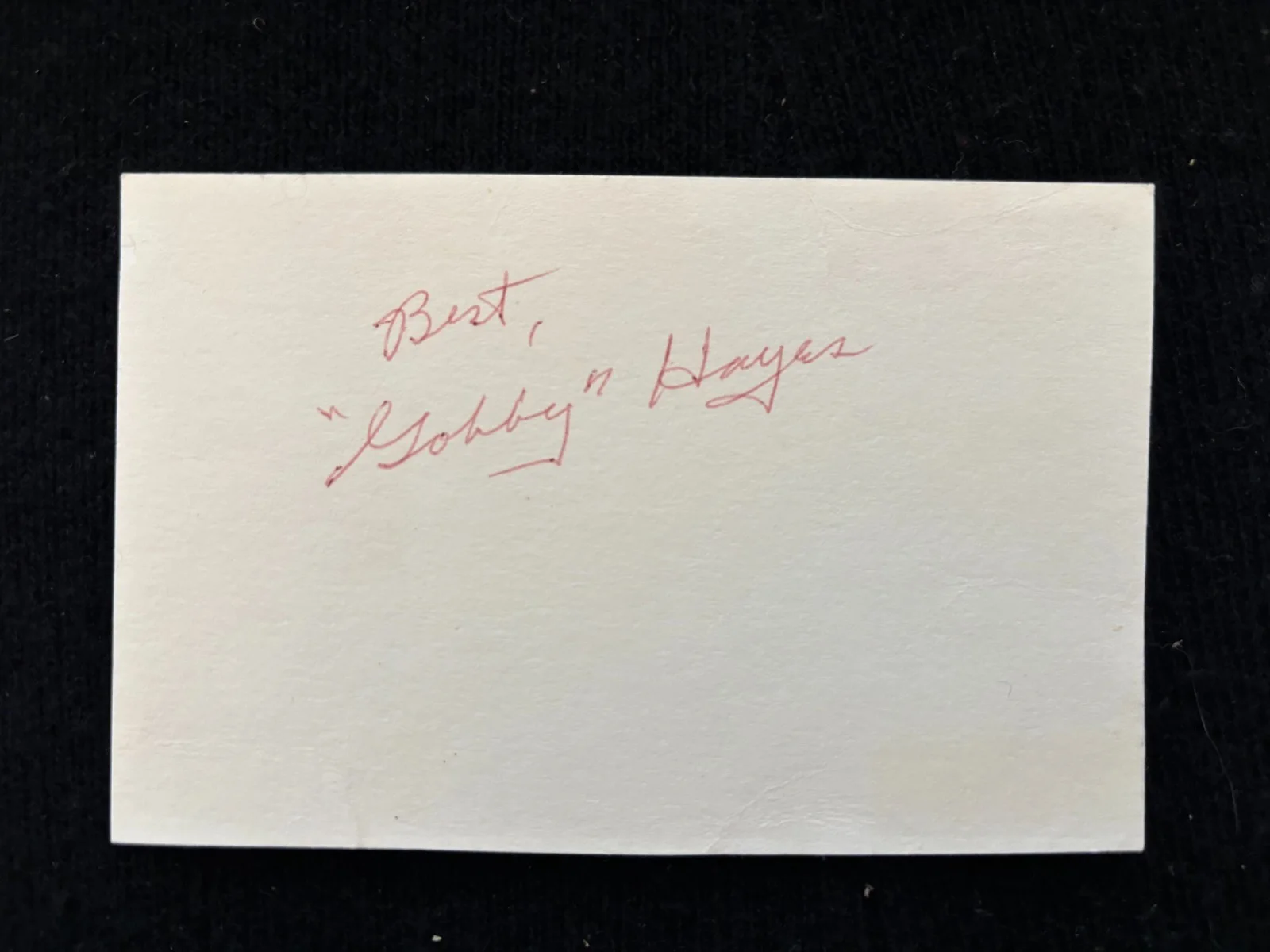 Gabby Hayes — Vintage "Gabby" Hayes Western Actor Signed 3x5 With 5x7 Photo + Full COA, изображение 3